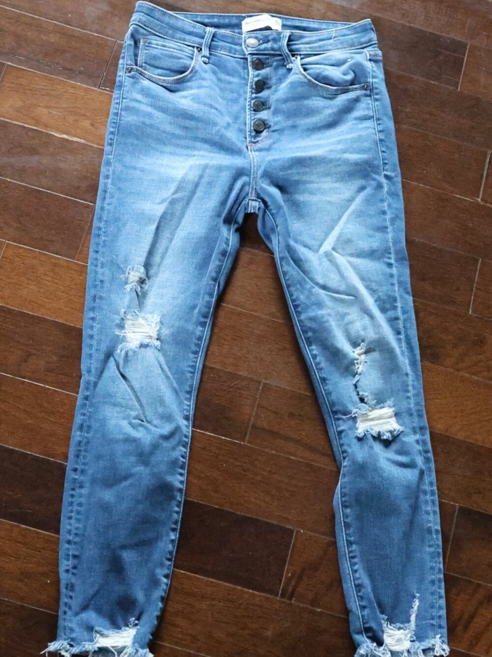 Abercrombie and Fitch The Super Skinny Ankle High-Rise Jeans | Size 26 2S